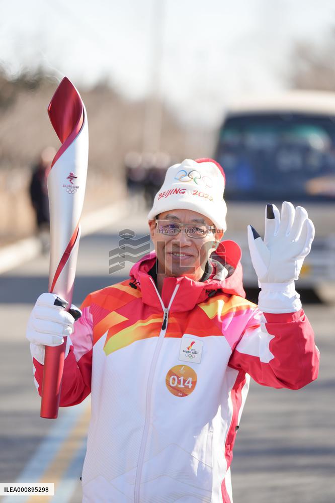 (BEIJING 2022)CHINA-BEIJING-OLYMPIC TORCH RELAY(CN)