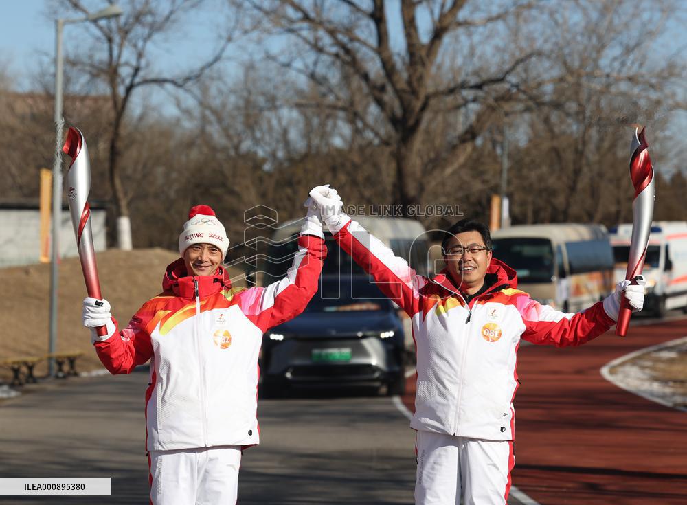 (BEIJING 2022) CHINA-BEIJING-OLYMPIC TORCH RELAY (CN)