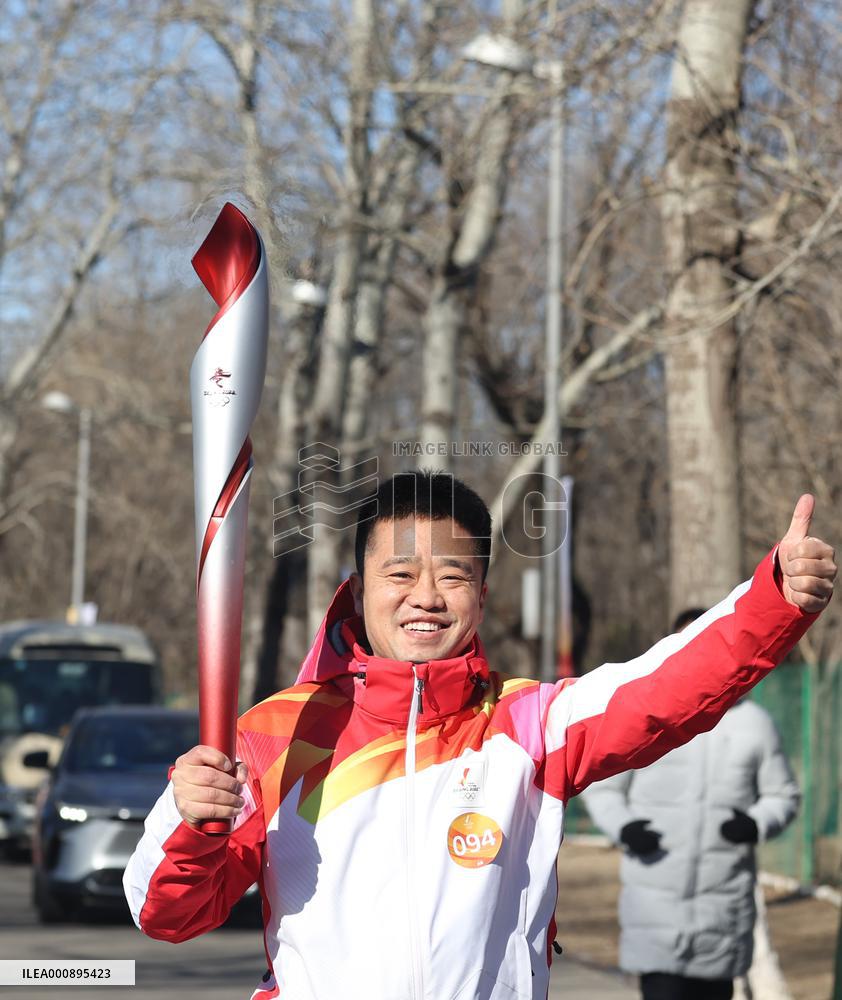(BEIJING 2022) CHINA-BEIJING-OLYMPIC TORCH RELAY (CN)