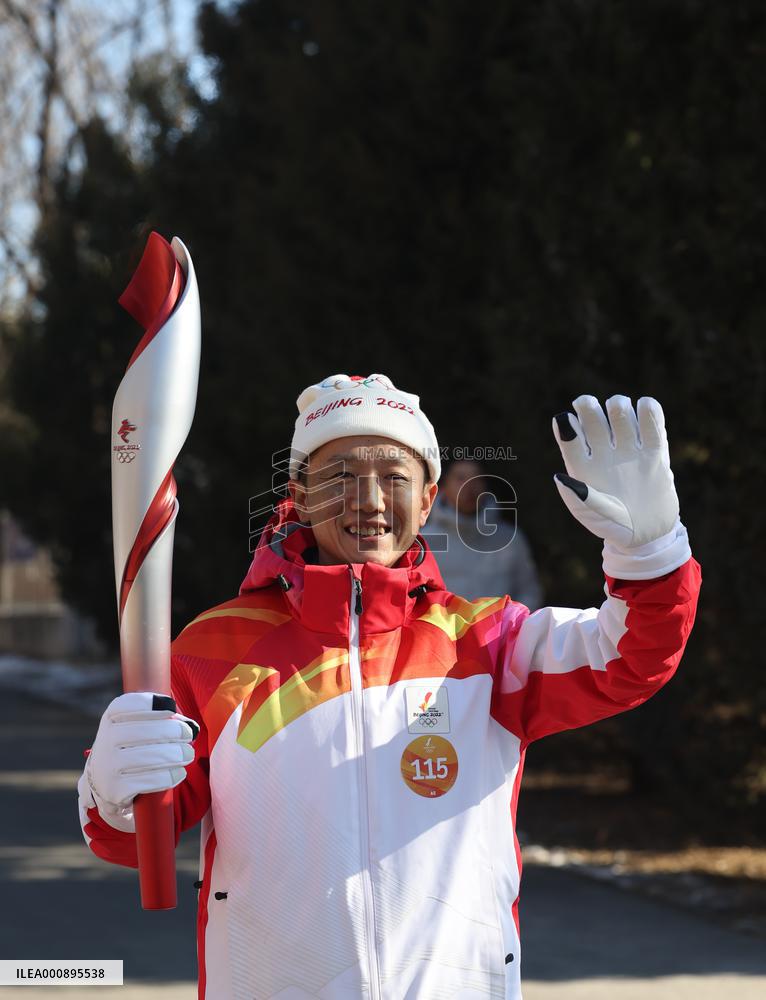 (BEIJING 2022) CHINA-BEIJING-OLYMPIC TORCH RELAY (CN)