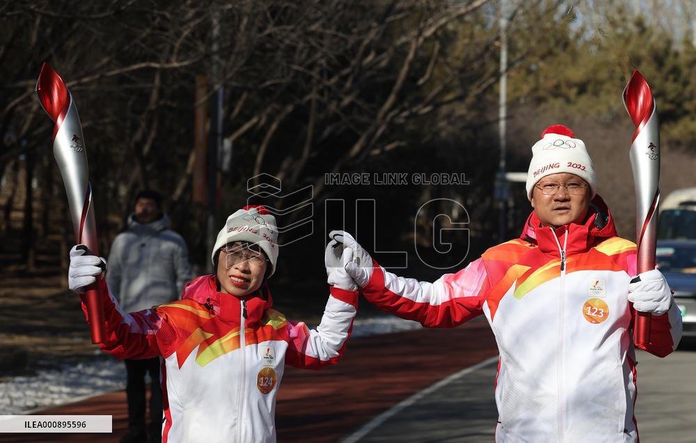 (BEIJING 2022) CHINA-BEIJING-OLYMPIC TORCH RELAY (CN)