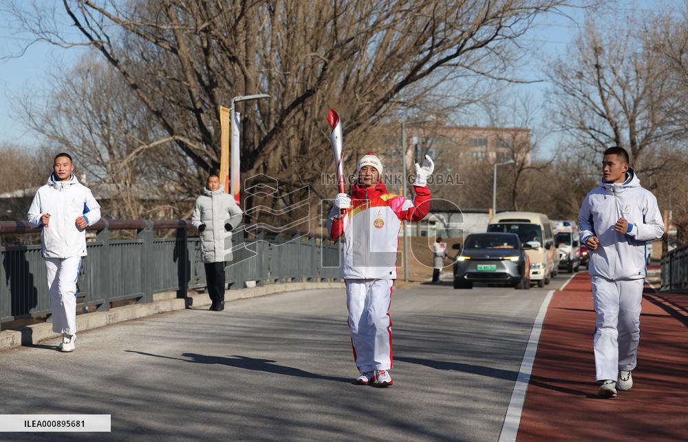 (BEIJING 2022) CHINA-BEIJING-OLYMPIC TORCH RELAY (CN)