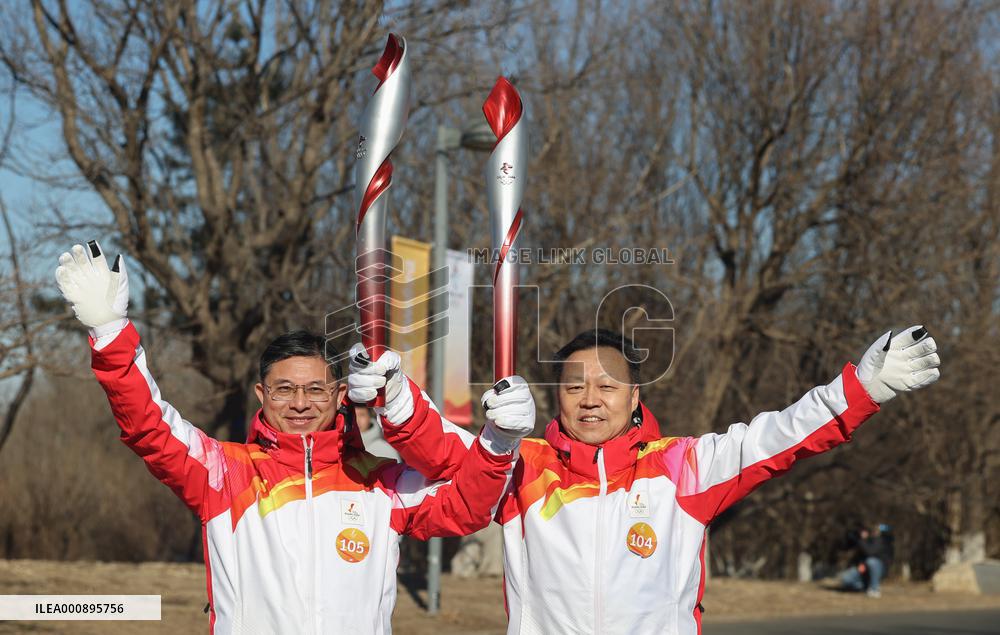 (BEIJING 2022) CHINA-BEIJING-OLYMPIC TORCH RELAY (CN)