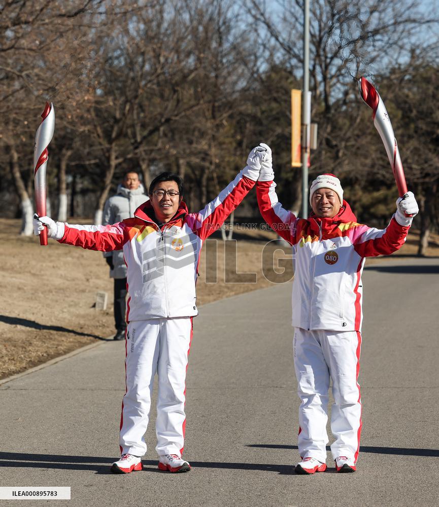 (BEIJING 2022) CHINA-BEIJING-OLYMPIC TORCH RELAY (CN)