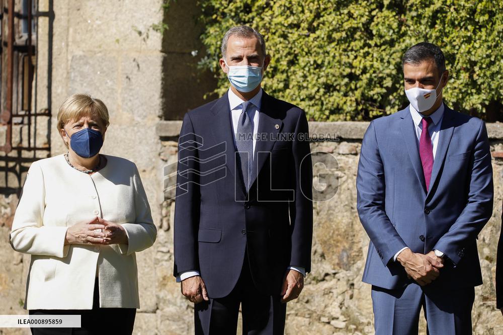 Angela Merkel Honored - Spain