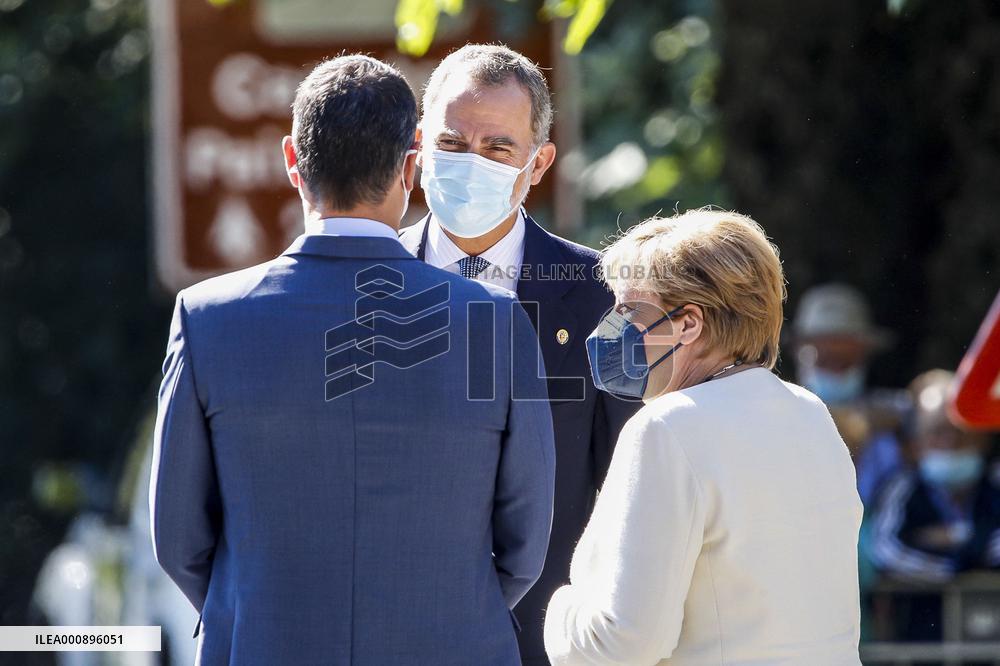 Angela Merkel Honored - Spain