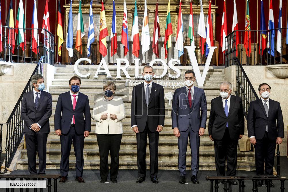 Angela Merkel Honored - Spain