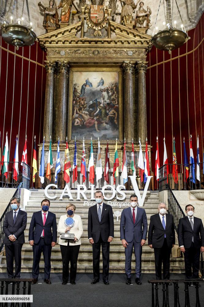 Angela Merkel Honored - Spain