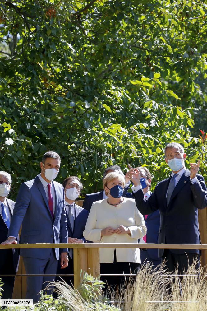 Angela Merkel Honored - Spain