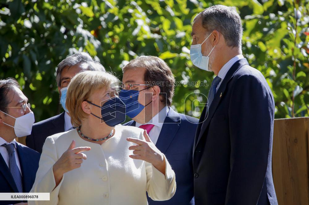 Angela Merkel Honored - Spain