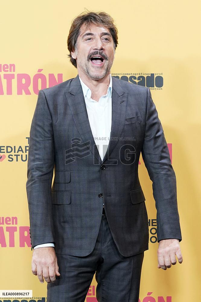 Javier Bardem Attends El Buen Patron Premiere - Madrid
