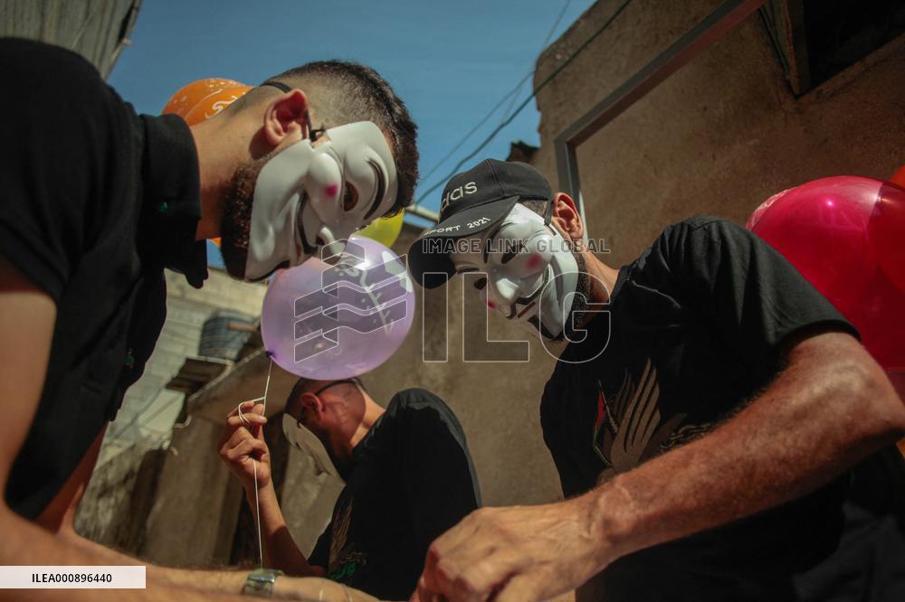 Protest In Solidarity With Palestinian Prisoners In Israeli Prisons - Jabalia