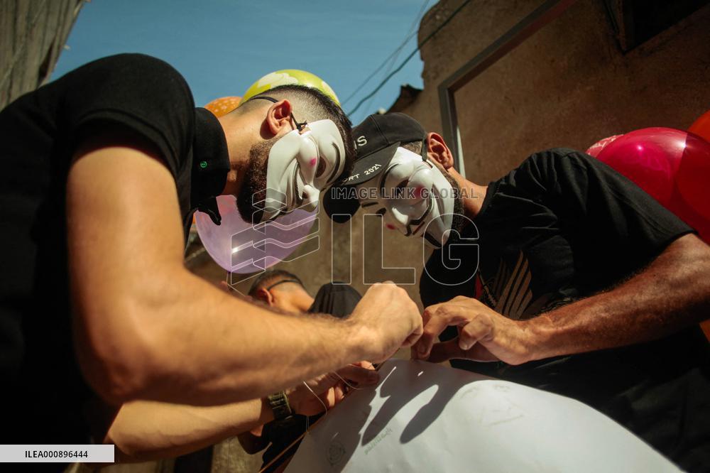 Protest In Solidarity With Palestinian Prisoners In Israeli Prisons - Jabalia