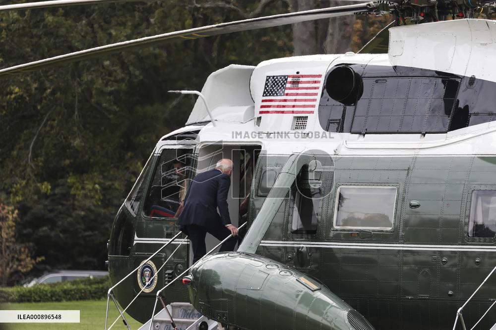 President Biden travels to Storrs, Connecticut