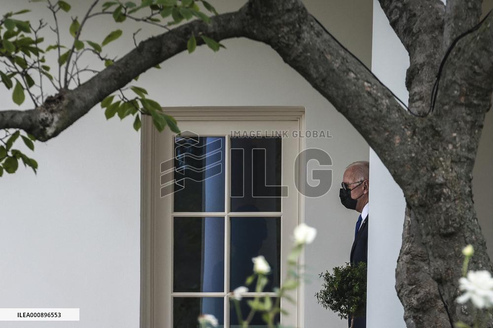 President Biden travels to Storrs, Connecticut