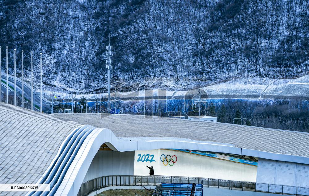 (BEIJING 2022)CHINA-BEIJING-OLYMPIC WINTER GAMES-NATIONAL SLIDING CENTER