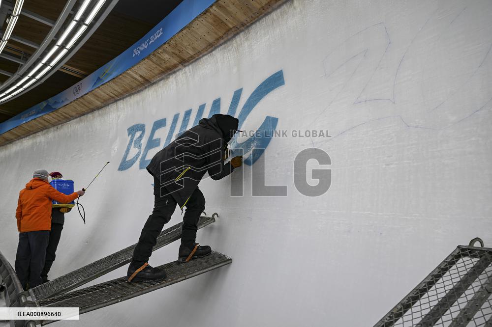 (BEIJING 2022)CHINA-BEIJING-OLYMPIC WINTER GAMES-NATIONAL SLIDING CENTER