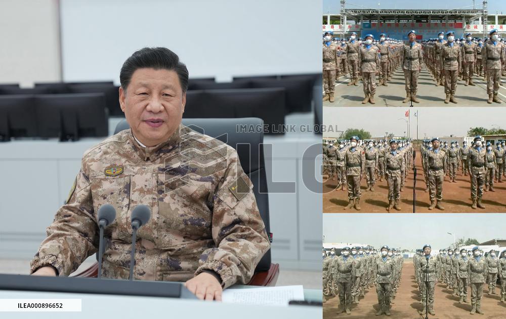 CHINA-XI JINPING-PLA-CENTRAL THEATER COMMAND-INSPECTION (CN)