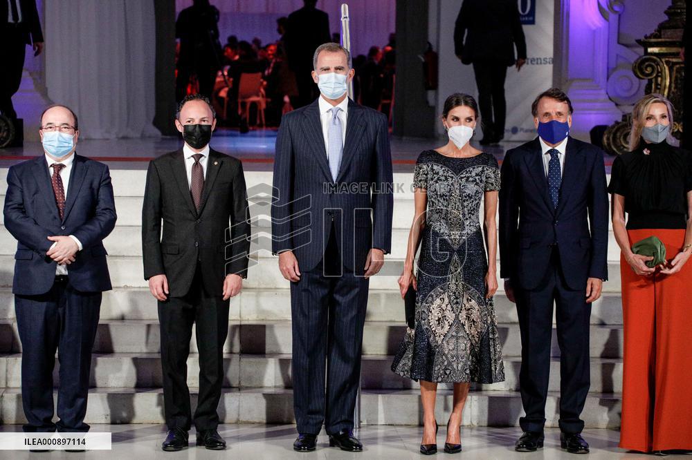 Royals Attend Planeta Awards - Barcelona