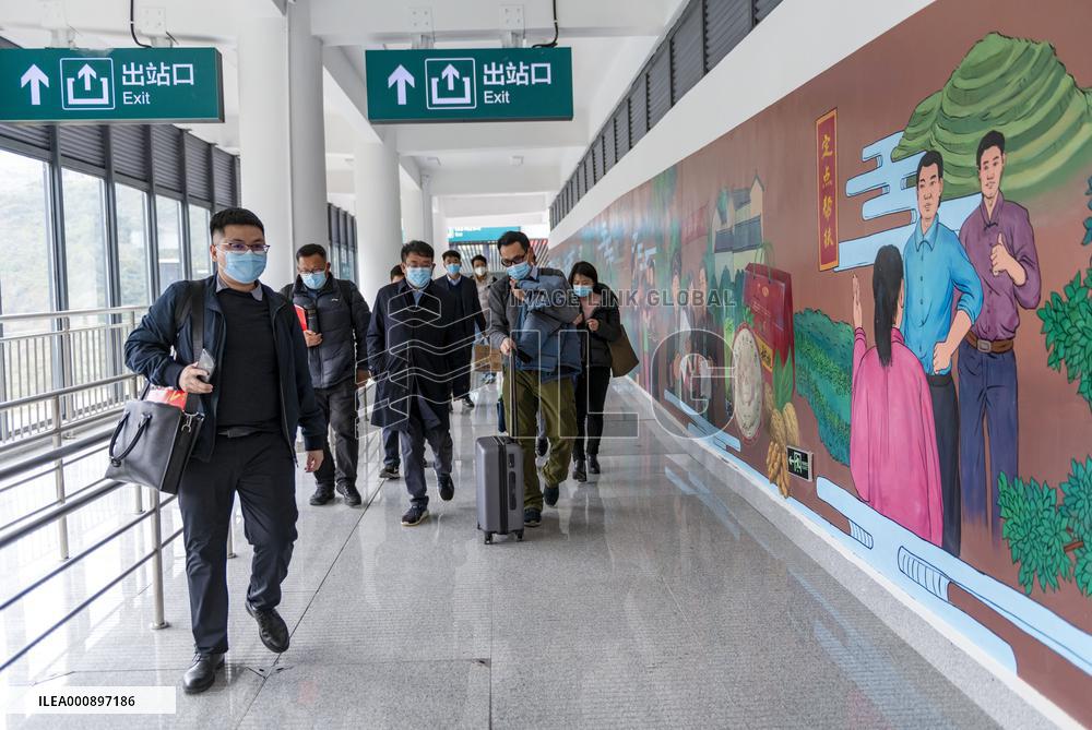 CHINA-YUNNAN-SPRING FESTIVAL RUSH-STATION (CN)