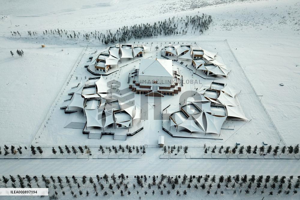CHINA-GANSU-GANNAN-SNOW SCENERY (CN)