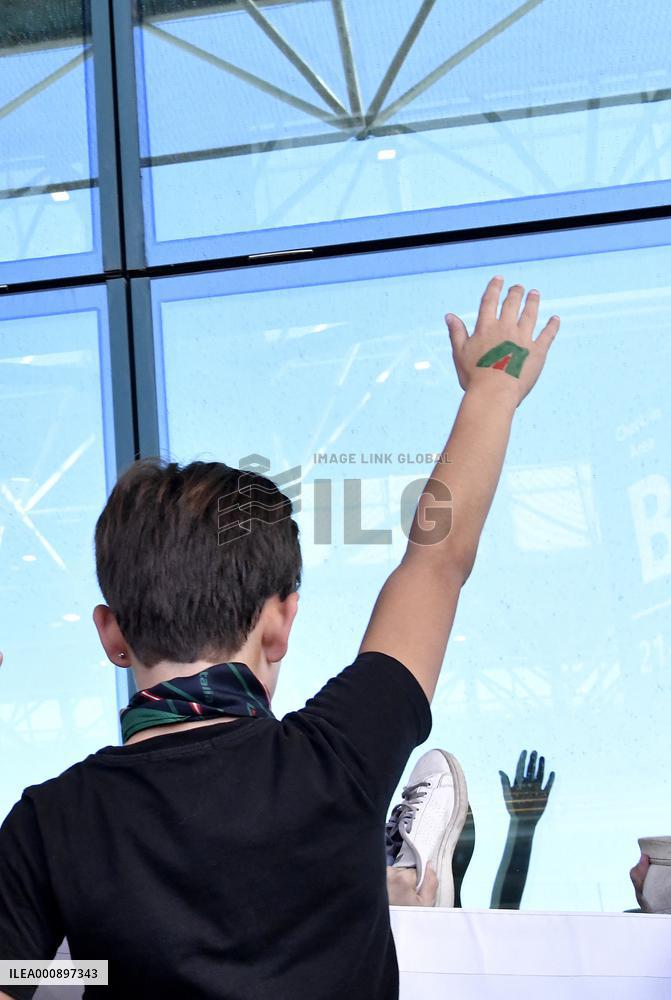 Alitalia Employees Protest At Fiumicino - Rome