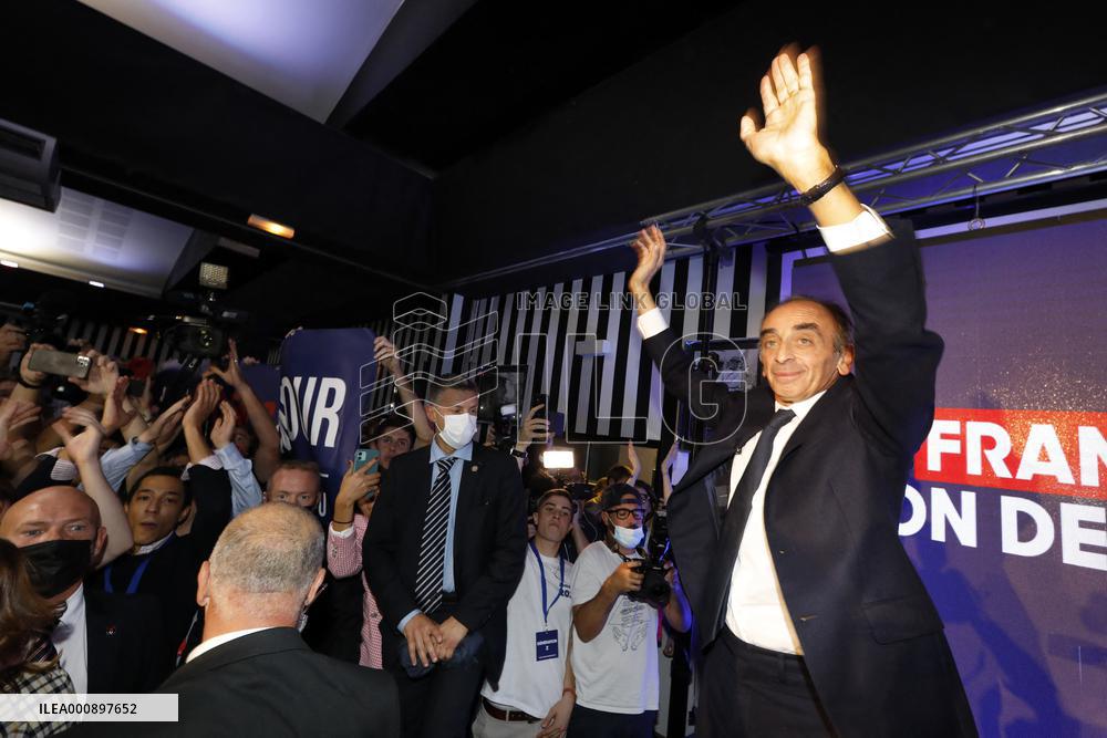 Eric Zemmour Holds A Public Meeting - Nimes