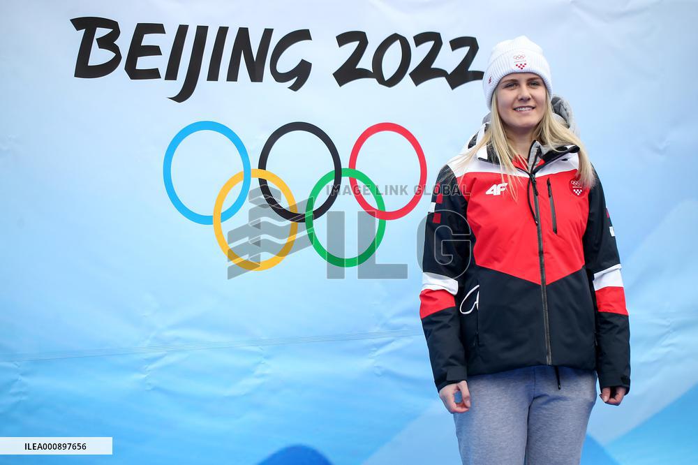 (BEIJING 2022)CROATIA-ZAGREB-OLYMPIC WINTER GAMES-ATHLETES-PRESENTATION