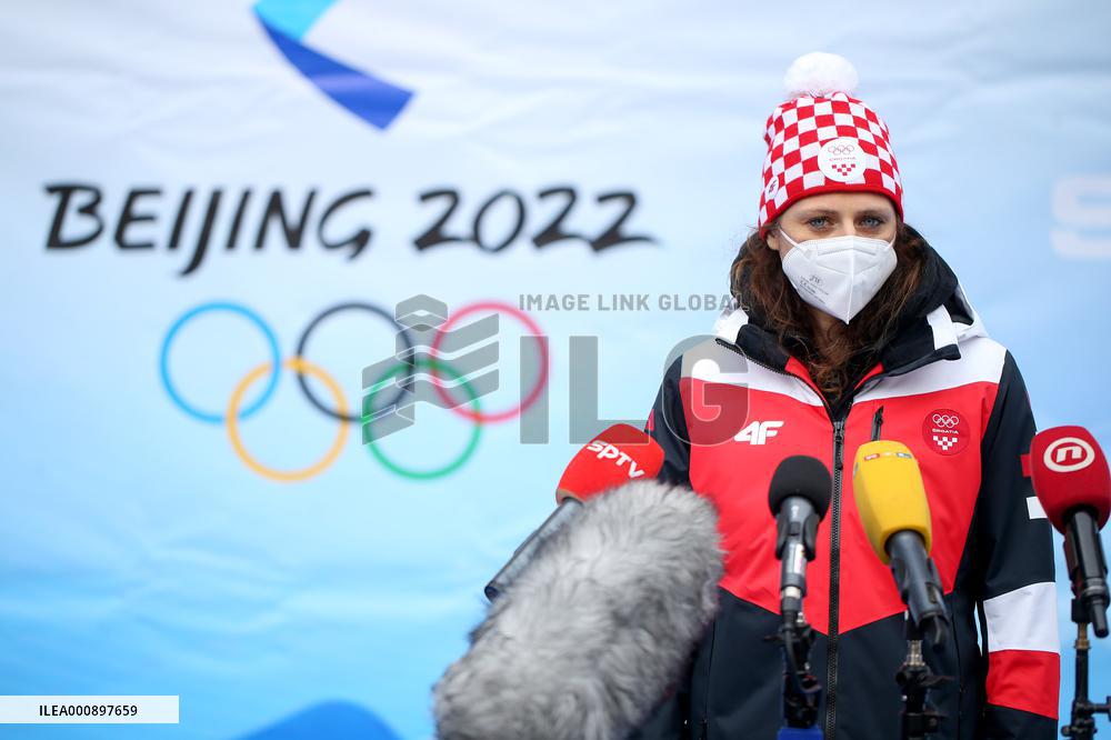 (BEIJING 2022)CROATIA-ZAGREB-OLYMPIC WINTER GAMES-ATHLETES-PRESENTATION