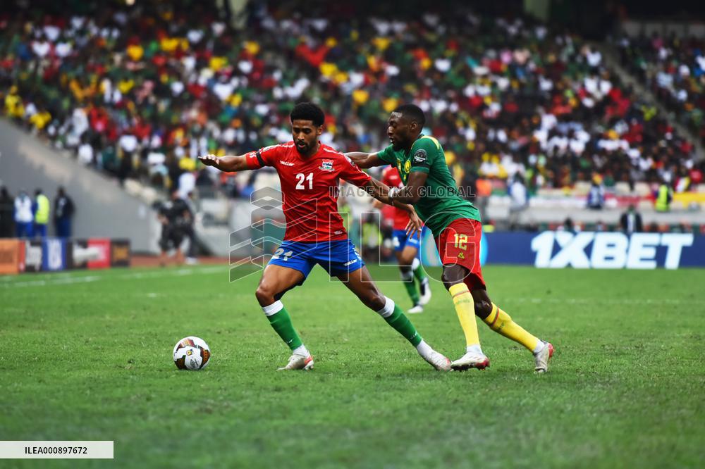 (SP)CAMEROON-DOUALA-CAF-QUARTER FINAL-CAMEROON VS GAMBIA