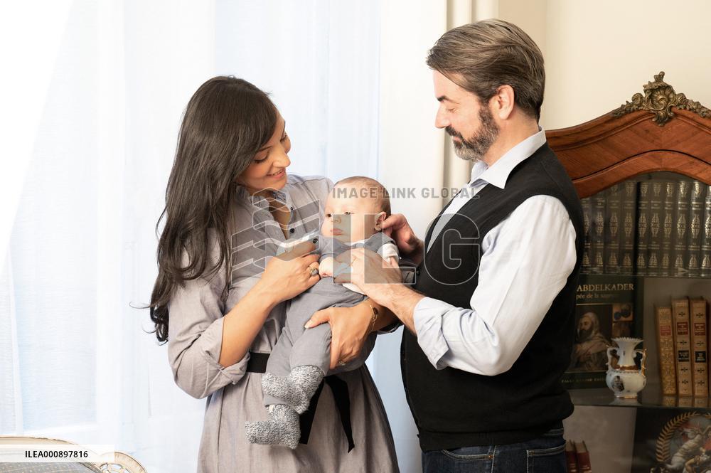Exclu - Newborn, Prince Joachim Georges Laurent Napoleon Murat - Paris