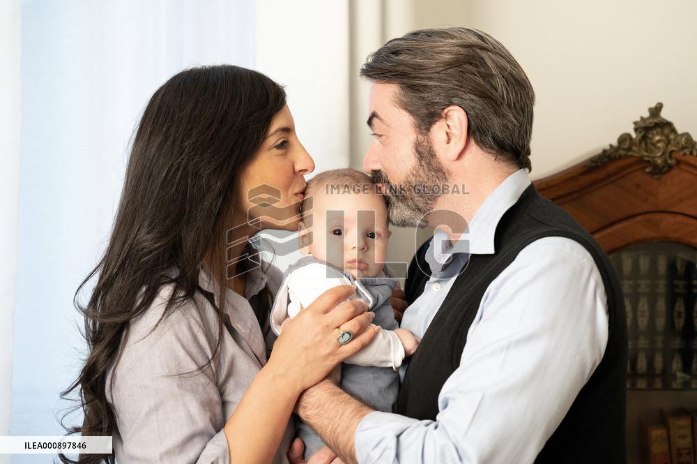Exclu - Newborn, Prince Joachim Georges Laurent Napoleon Murat - Paris