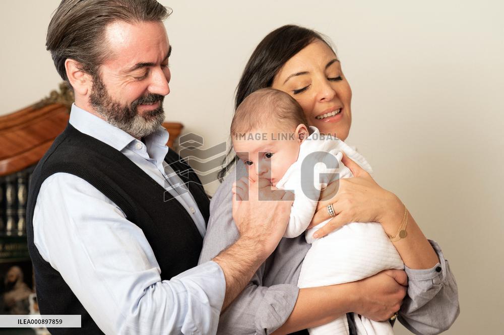 Exclu - Newborn, Prince Joachim Georges Laurent Napoleon Murat - Paris