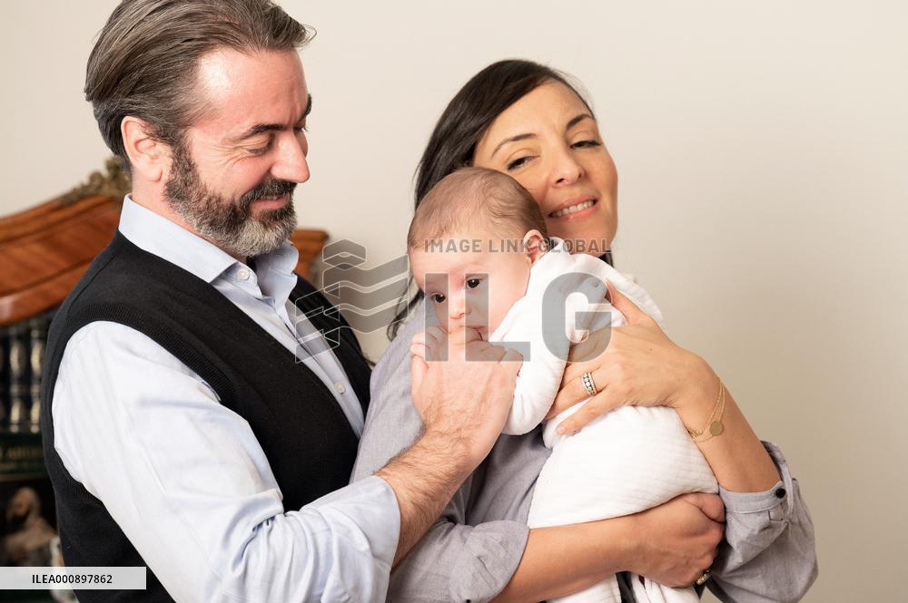 Exclu - Newborn, Prince Joachim Georges Laurent Napoleon Murat - Paris