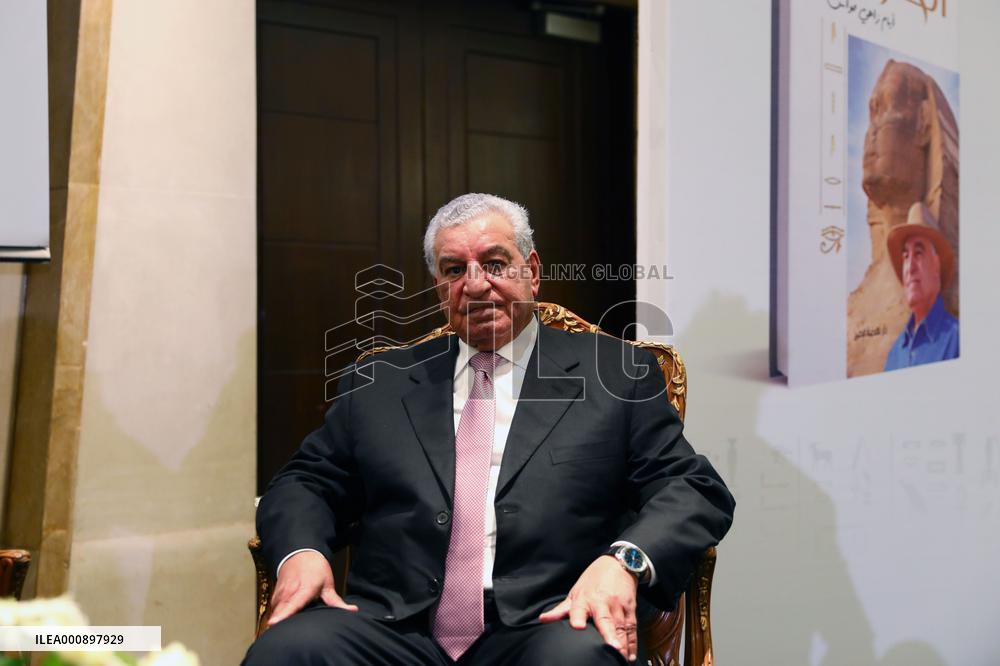 EGYPT-CAIRO-EGYPTOLOGIST-BIOGRAPHY-SIGNING CEREMONY