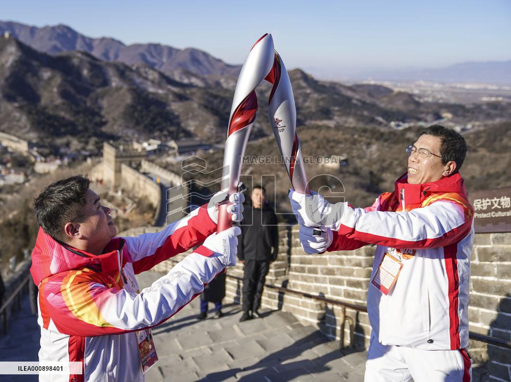 (BEIJING2022) CHINA-BEIJING-YANQING-OLYMPIC TORCH RELAY (CN)