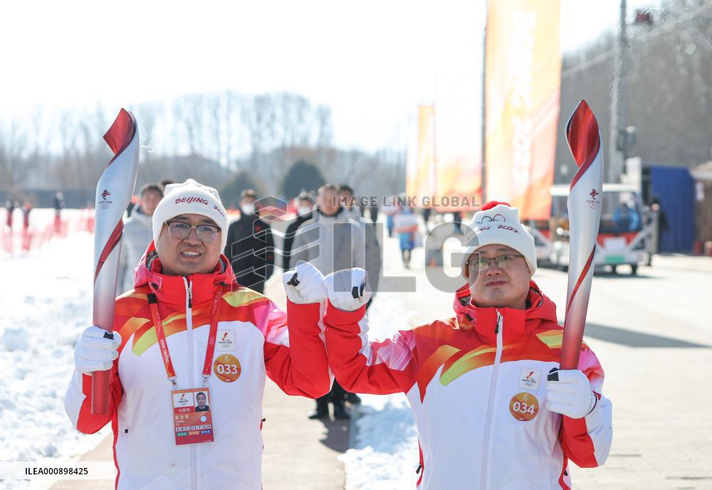 (BEIJING2022) CHINA-BEIJING-YANQING-OLYMPIC TORCH RELAY (CN)