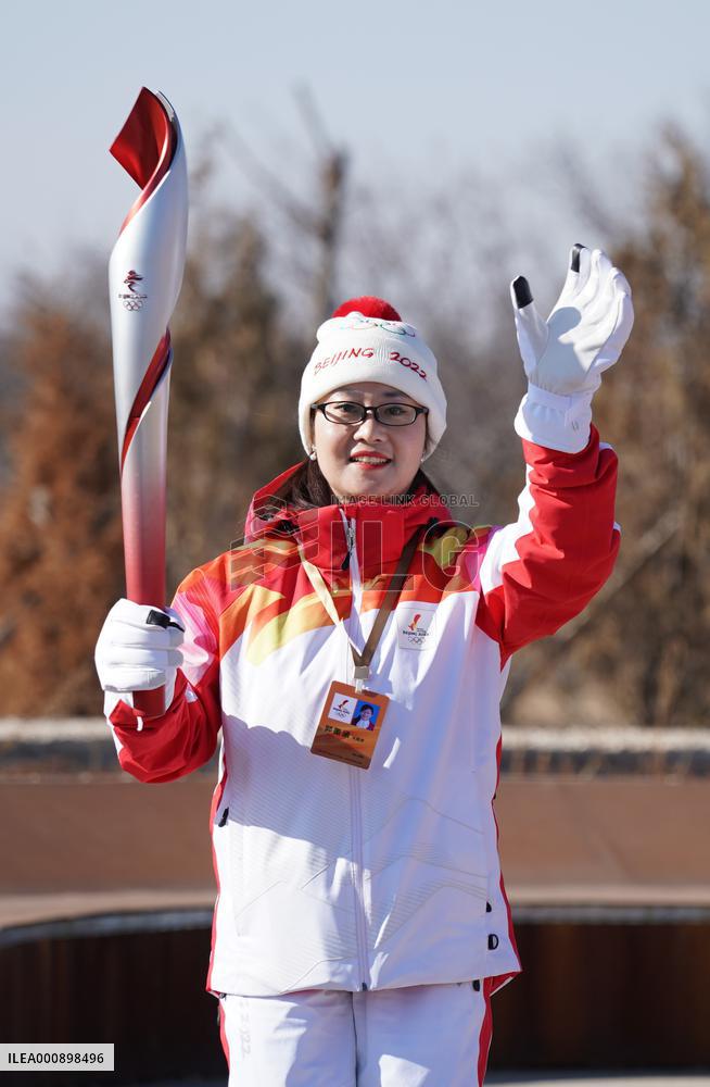 (BEIJING2022) CHINA-HEBEI-ZHANGJIAKOU-OLYMPIC TORCH RELAY (CN)