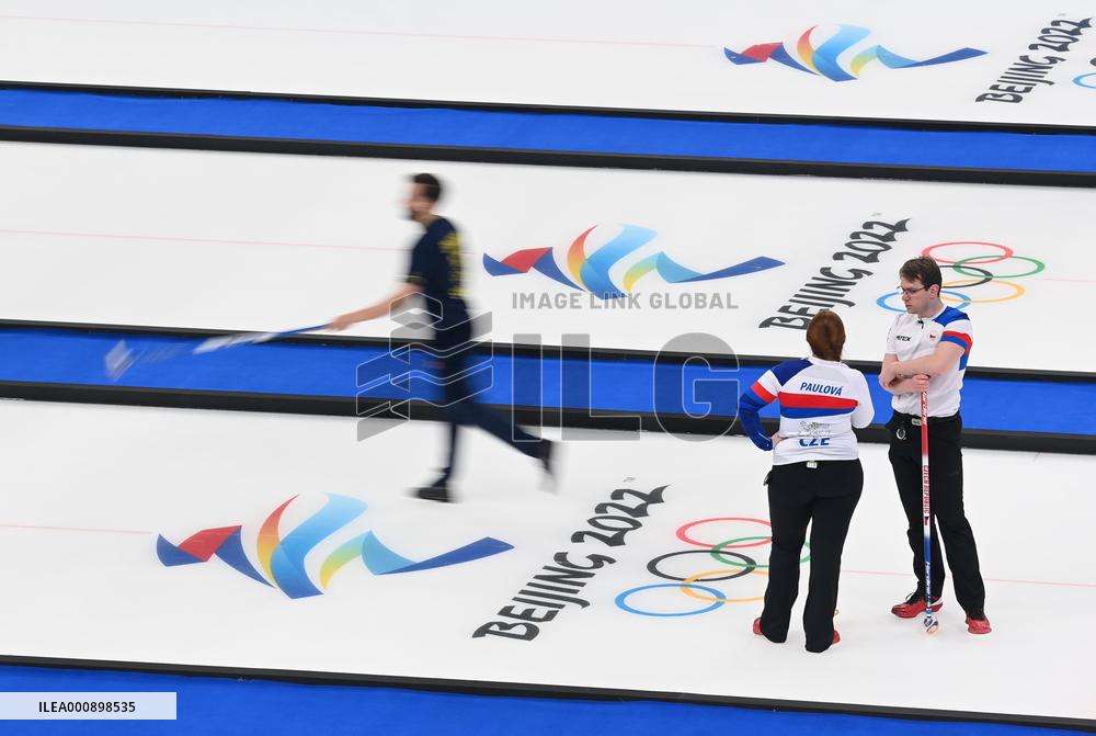 (BEIJING2022)CHINA-BEIJING-OLYMPIC WINTER GAMES-CURLING-MIXED DOUBLES(CN)