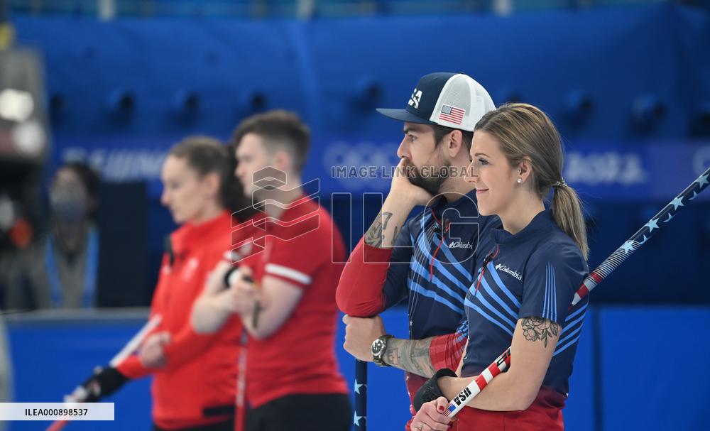 (BEIJING2022)CHINA-BEIJING-OLYMPIC WINTER GAMES-CURLING-MIXED DOUBLES(CN)
