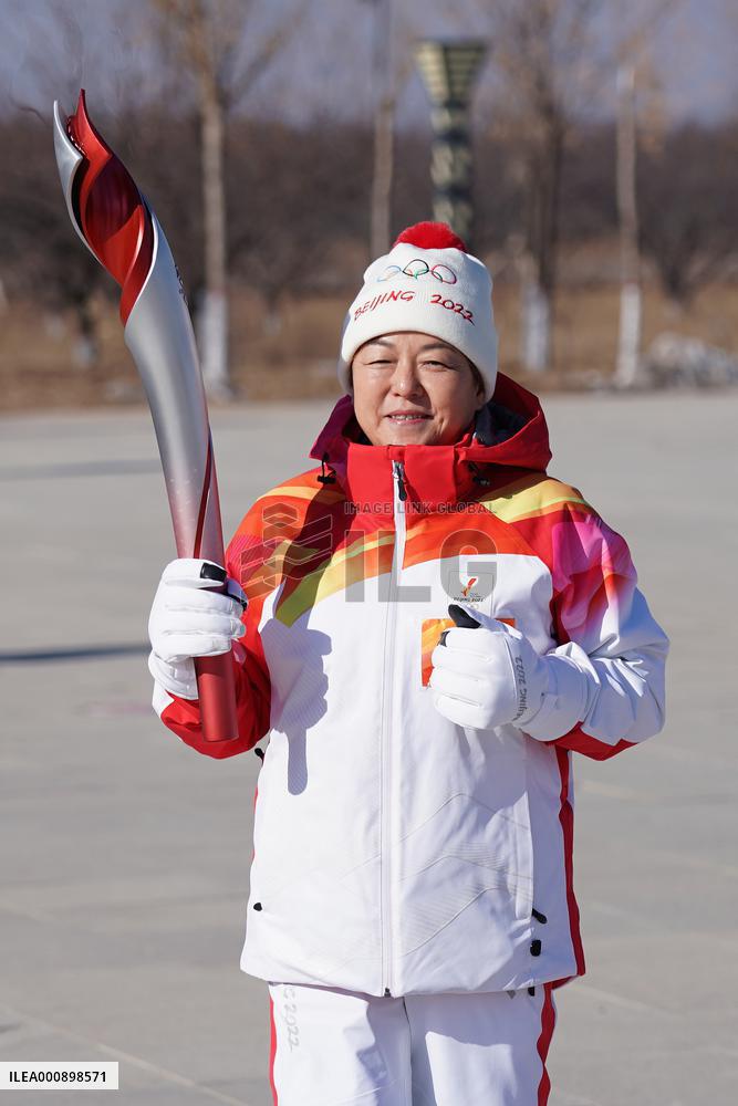 (BEIJING2022) CHINA-HEBEI-ZHANGJIAKOU-OLYMPIC TORCH RELAY (CN)