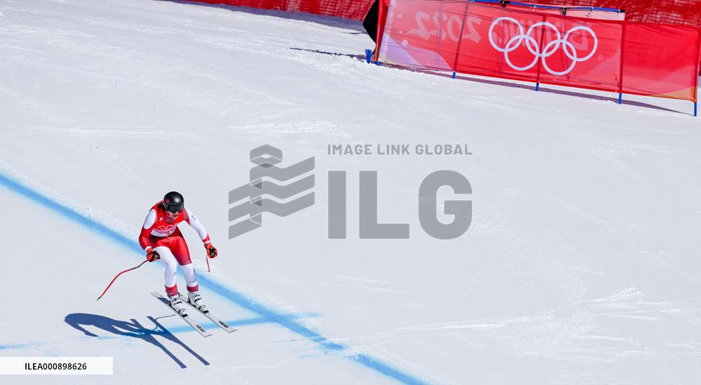 (BEIJING2022)CHINA-BEIJING-OLYMPIC WINTER GAMES-ALPINE SKIING-MEN'S DOWNHILL-TRAINING(CN)