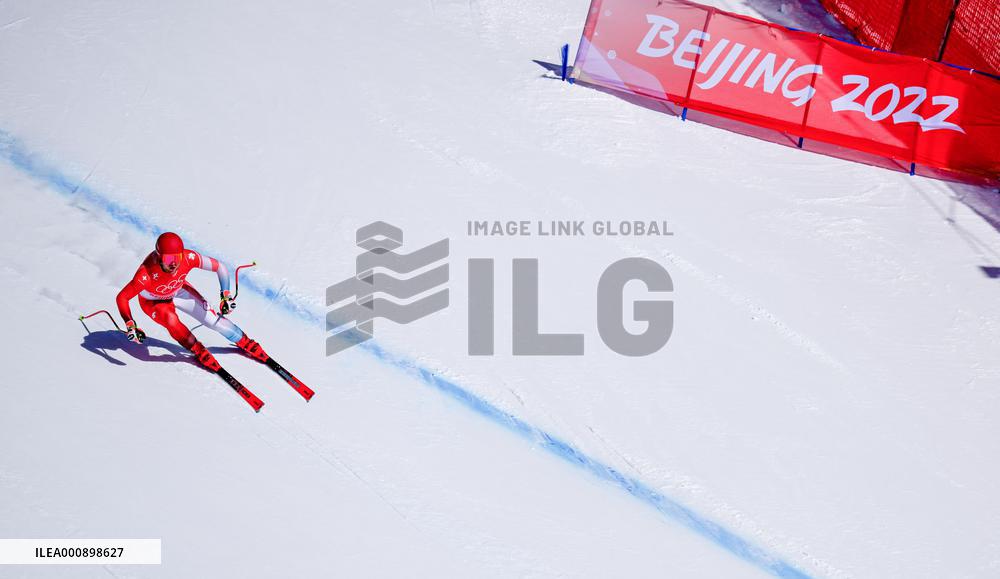 (BEIJING2022)CHINA-BEIJING-OLYMPIC WINTER GAMES-ALPINE SKIING-MEN'S DOWNHILL-TRAINING(CN)