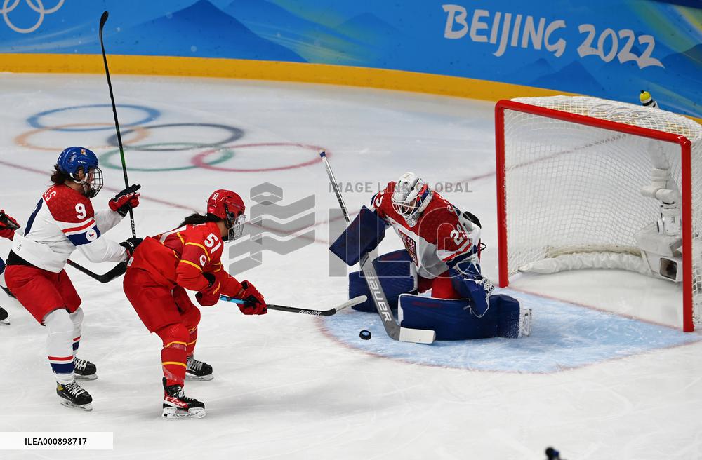 (BEIJING2022)CHINA-BEIJING-OLYMPIC WINTER GAMES-ICE HOCKEY-WOMEN'S PRELIMINARY (CN)