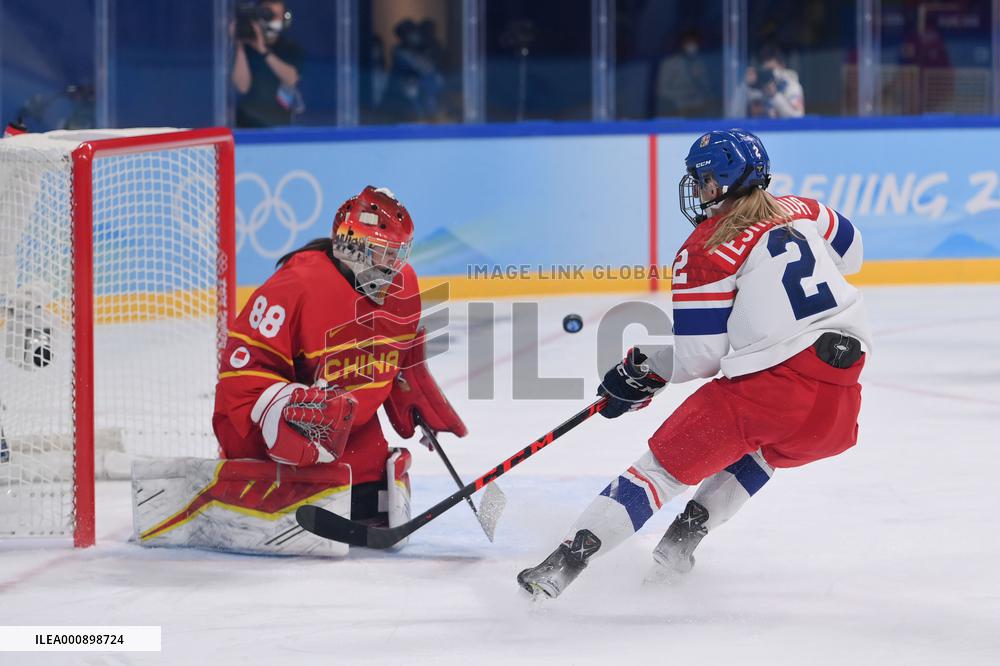 (BEIJING2022)CHINA-BEIJING-OLYMPIC WINTER GAMES-ICE HOCKEY-WOMEN'S PRELIMINARY (CN)