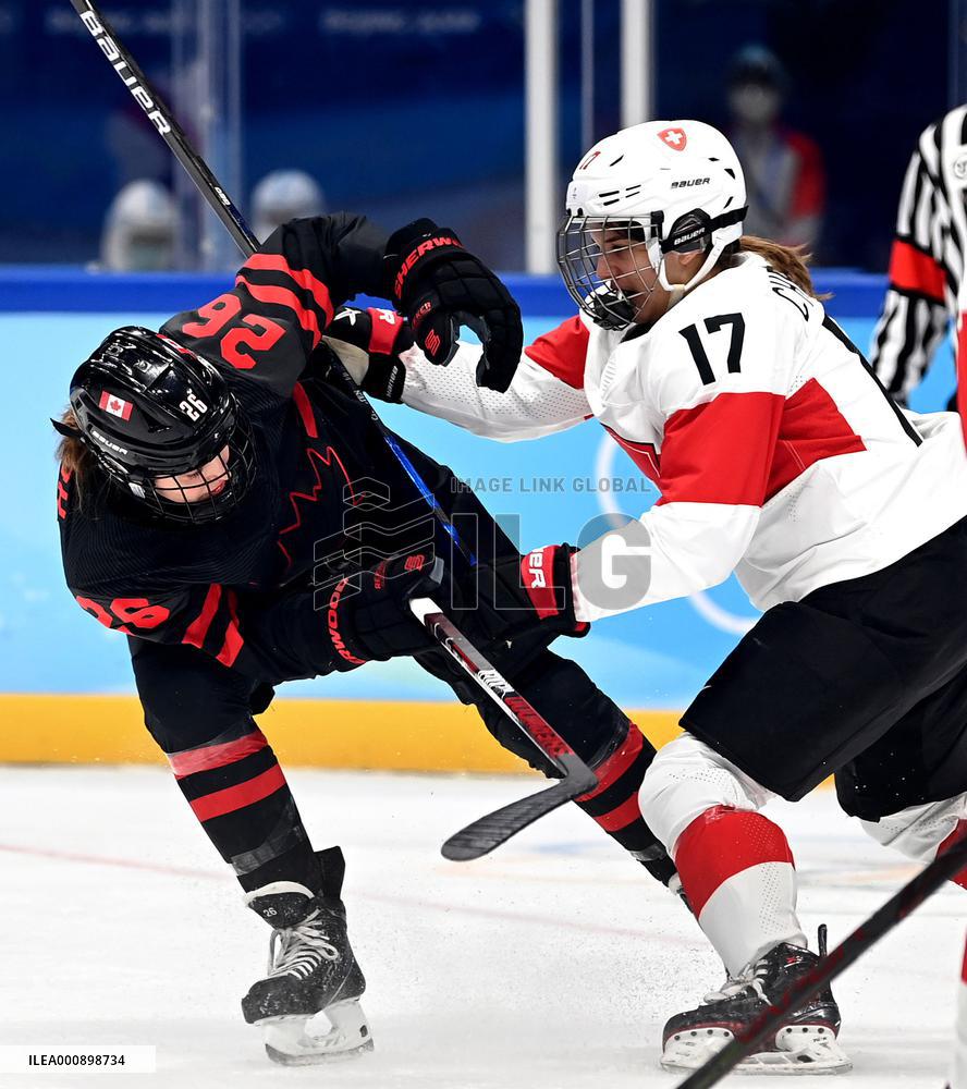 (BEIJING2022)CHINA-BEIJING-OLYMPIC WINTER GAMES-ICE HOCKEY-WOMEN'S PRELIMINARY (CN)