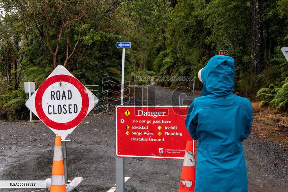 NEW ZEALAND-WESTLAND DISTRICT-WILD WEATHER
