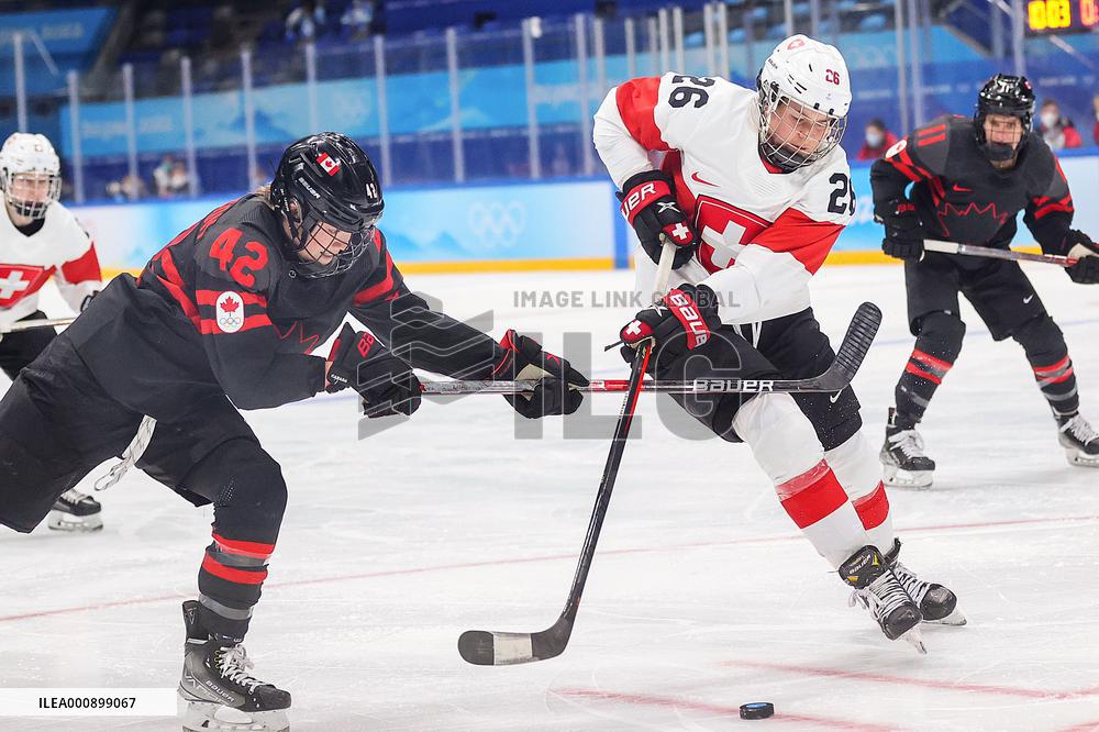 (BEIJING2022)CHINA-BEIJING-OLYMPIC WINTER GAMES-ICE HOCKEY-WOMEN'S PRELIMINARY (CN)