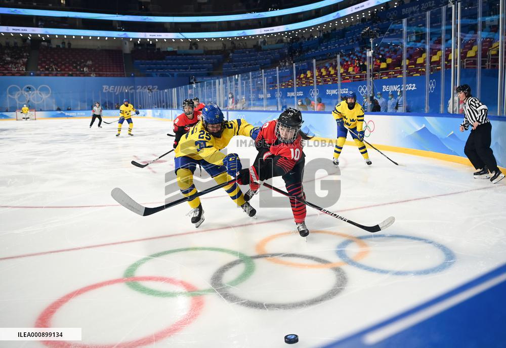 (BEIJING2022)CHINA-BEIJING-OLYMPIC WINTER GAMES-ICE HOCKEY-WOMEN'S PRELIMINARY (CN)