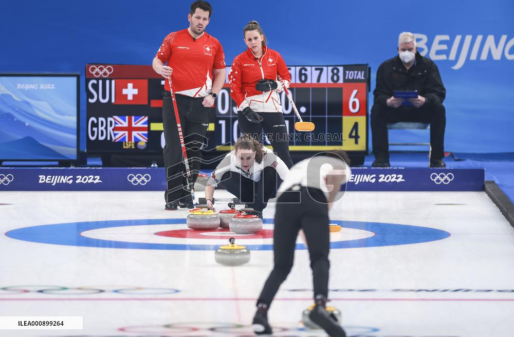 (BEIJING2022) CHINA-BEIJING-OLYMPIC WINTER GAMES-CURLING-MIXED DOUBLES (CN)